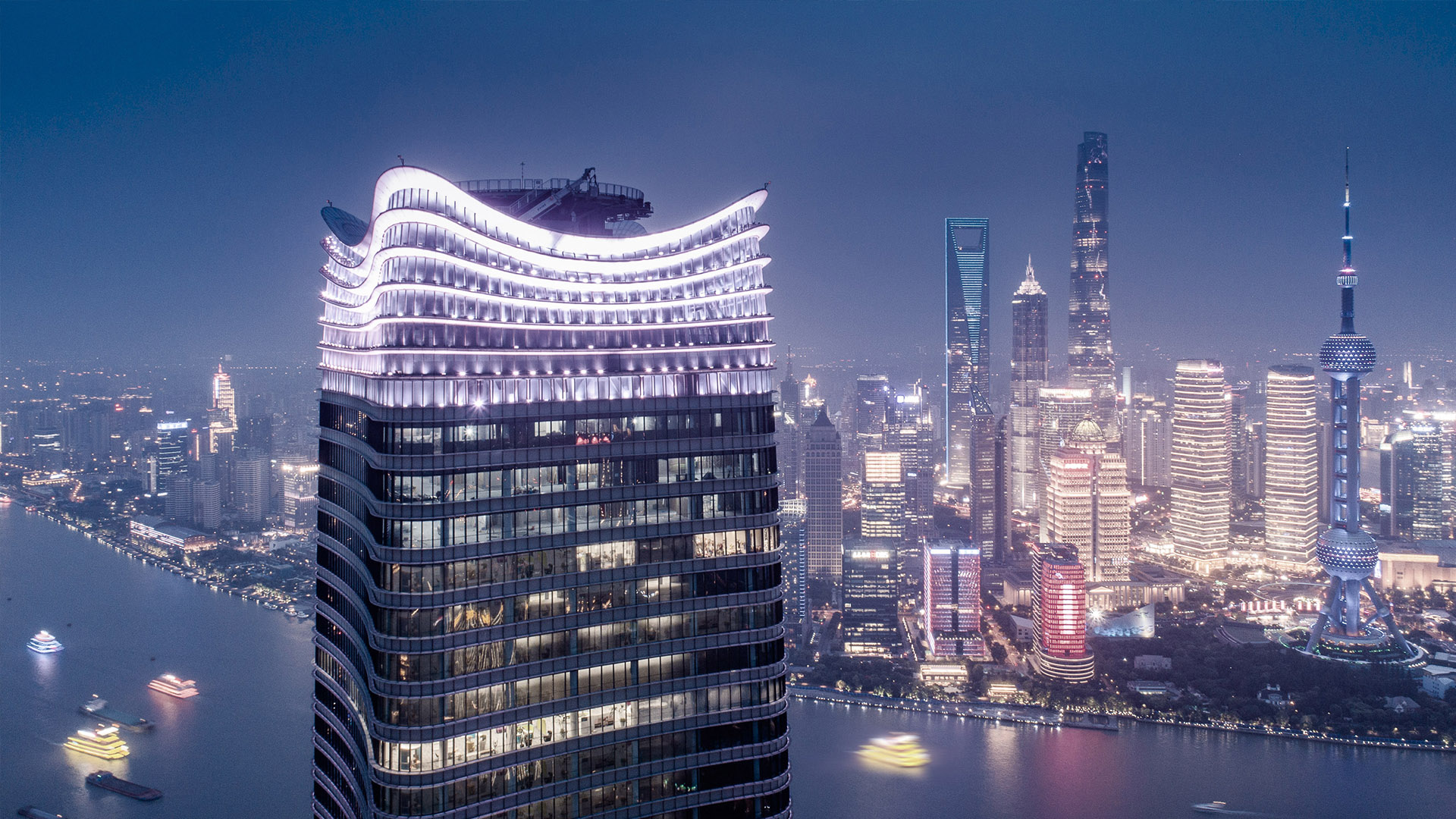 建筑空间摄影：城市建筑外立面与天际线