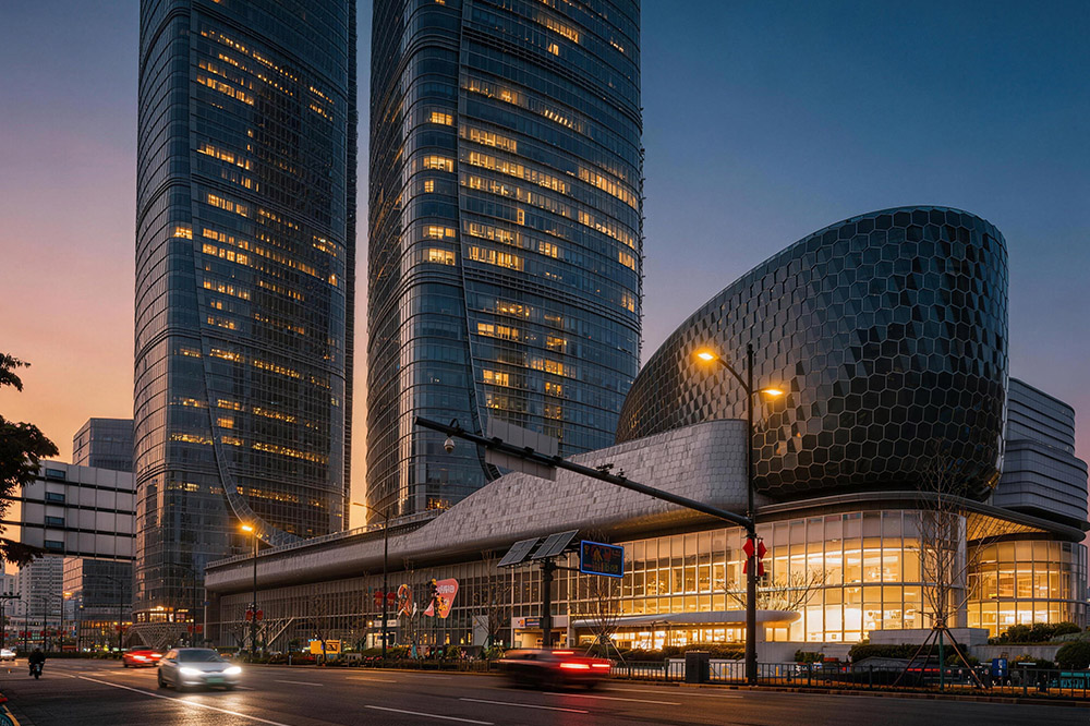 上海徐家汇中心(ITC)商业中心建筑摄影 - 图片 5