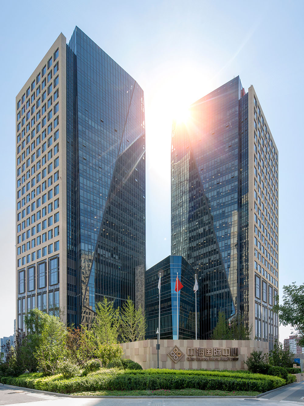 北京中海国际中心建筑外观