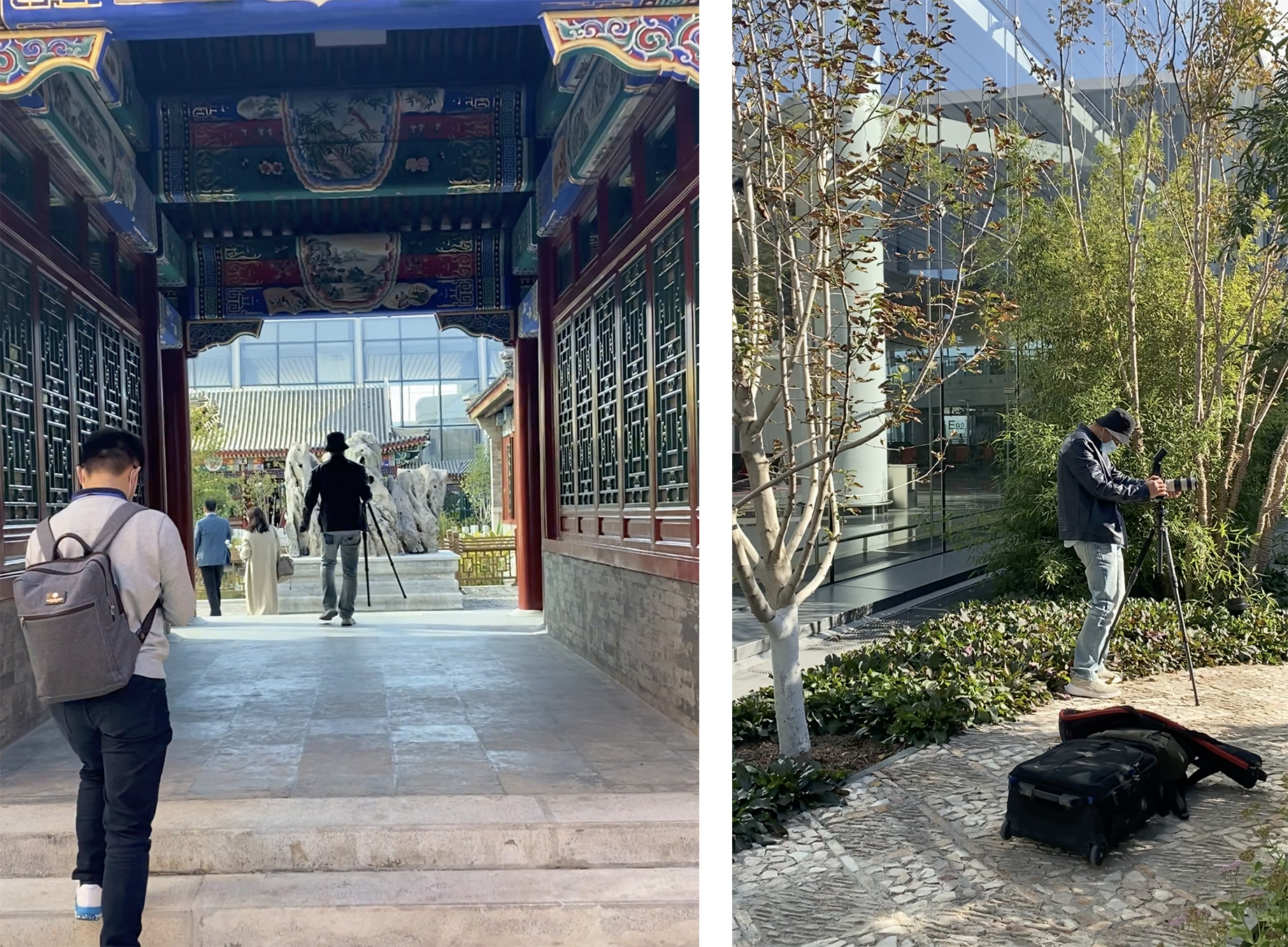 北京大兴国际机场超大型商业建筑综合体空间摄影